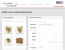Tablet Screenshot of heartlandpkg.com